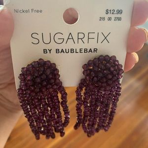 Baublebar - Beaded tassel earrings